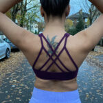 UP Burgundy Sports Bra